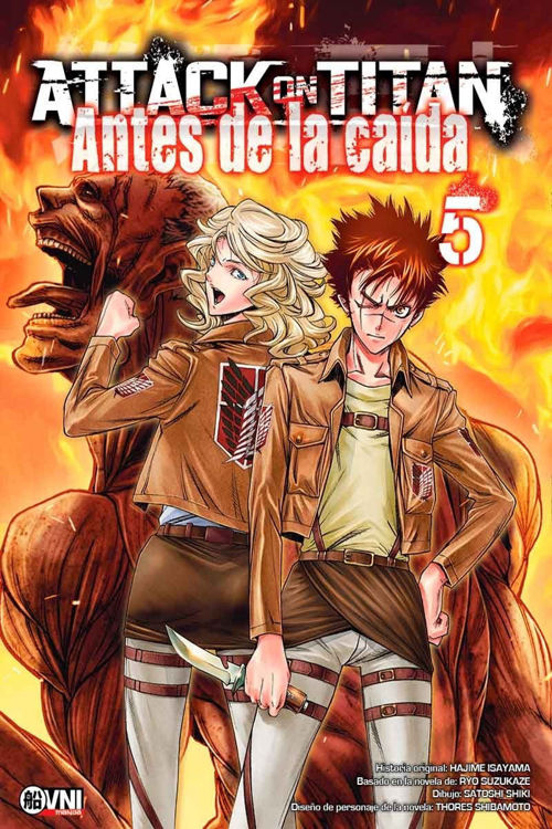 Imagen de Attack On Titan: Antes De La Caída Vol. 5 / Ovni