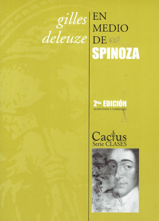 Imagen de En Medio De Spinoza / Gilles Deleuze