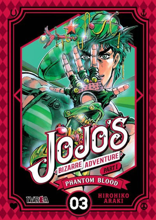 Imagen de Jojo's Bizarre Adventure Tomo 1 Al 3 (rojo) / Ivrea