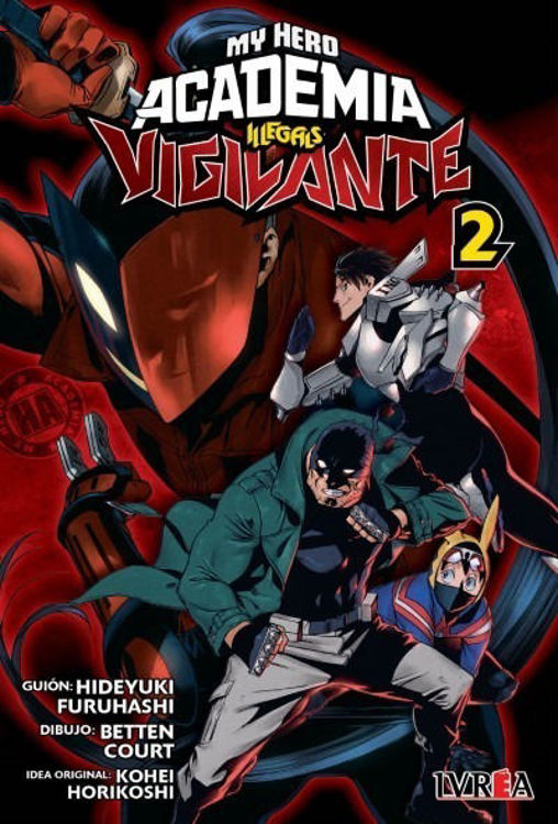Imagen de My Hero Academia Ilegals Vigilante Nº2 - Ivrea