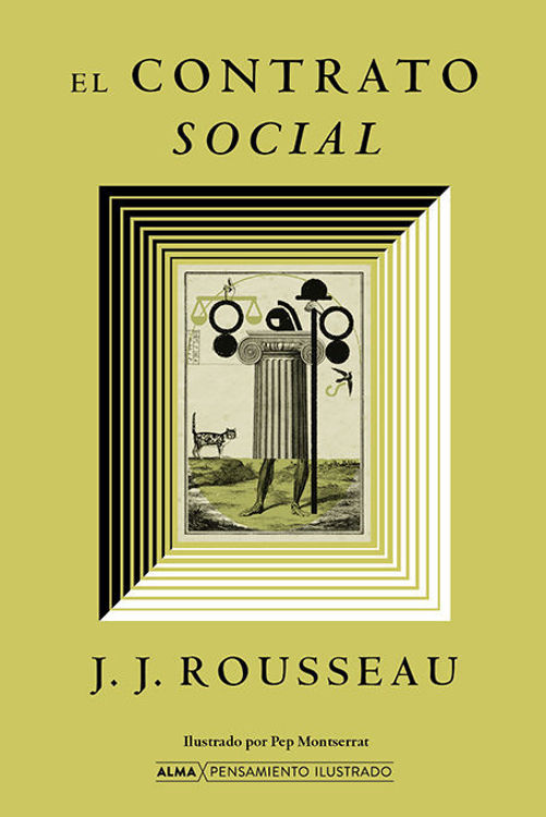 Imagen de El Contrato Social / Jean-jacques Rousseau - Alma Ilustrados