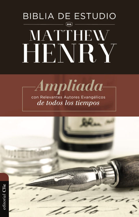Imagen de BIBLIA DE ESTUDIO RVR MATTHEW HENRY (TAPA DURA)