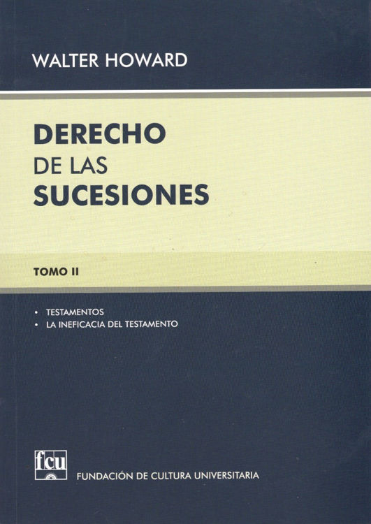 Imagen de Derecho De Las Sucesiones Tomo 2 / Walter Howard