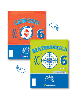 Imagen de VUELTA Y VUELTA 6 (LENGUA Y MATEMÁTICA) / SANTILLANA