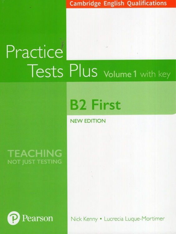 Imagen de Practice Tests Plus Vol 1 B2 First With Key / Pearson