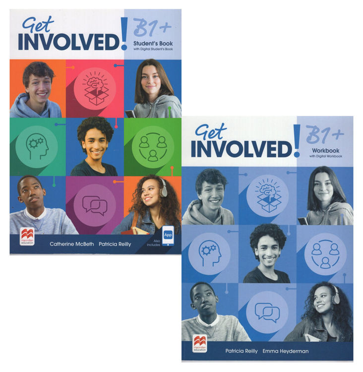 Imagen de GET INVOLVED! B1+ / STUDENT'S BOOK & WORKBOOK / MACMILLAN