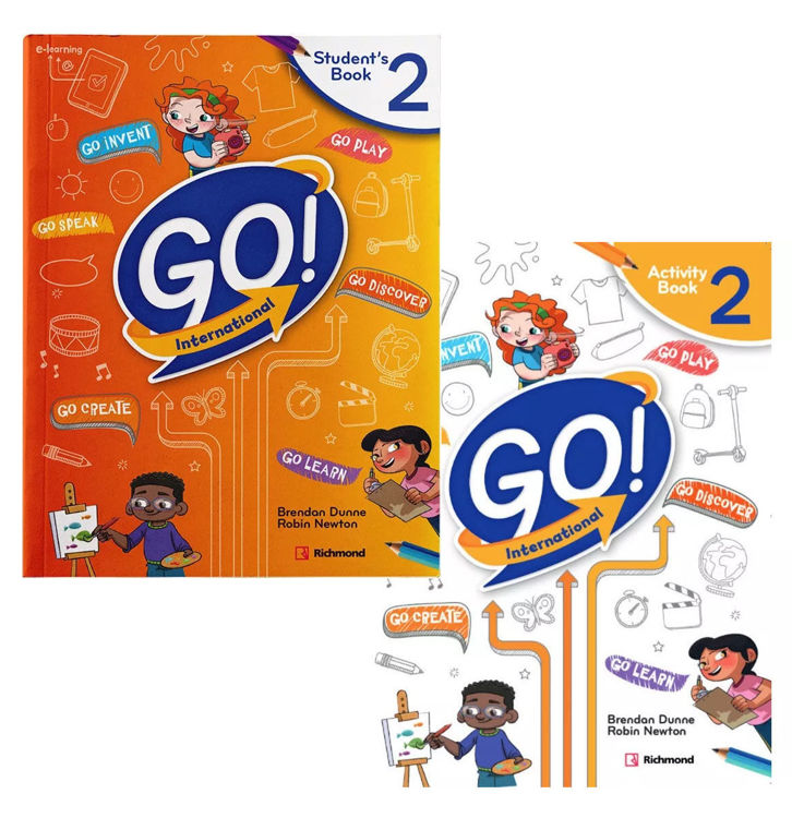 Imagen de GO! INTERNATIONAL 2 / STUDENT'S BOOK + ACTIVITY BOOK / RICHMOND