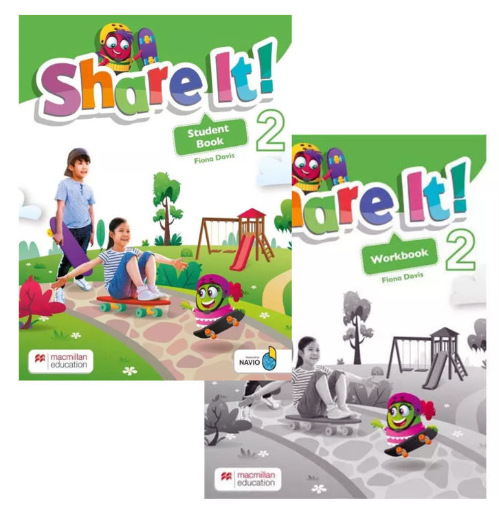 Imagen de SHARE IT! 2 / STUDENT BOOK + SHARE BOOK + WORKBOOK / MACMILLAN