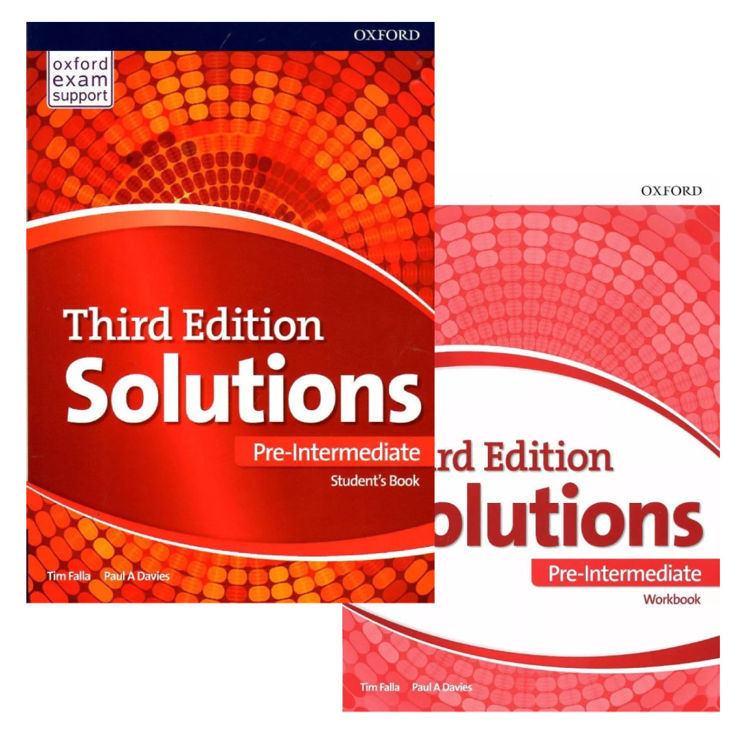 Imagen de SOLUTIONS PRE INTERMEDIATE / STUDENTS BOOK + WORKBOOK (3RD ED.) / OXFORD