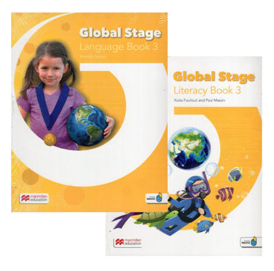 Imagen de GLOBAL STAGE 3 / LITERACY BOOK + LANGUAGE BOOK / MACMILLAN