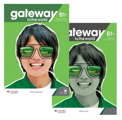 Imagen de GATEWAY TO THE WORLD B1+ / STUDENT'S BOOK & WORKBOOK / MACMILLAN