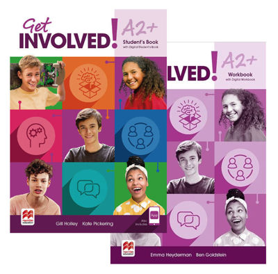 Imagen de GET INVOLVED! A2+ / STUDENT'S BOOK & WORKBOOK / MACMILLAN