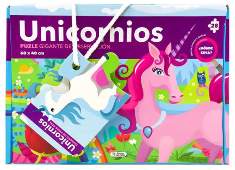 Imagen de Unicornios / Puzle de 28 piezas