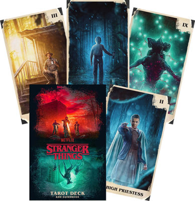 Imagen de TAROT STRANGER THINGS (CARTAS + LIBRO GUÍA)