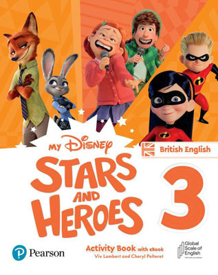 Imagen de MY DISNEY STARS AND HEROES 3 BRITISH - ACTIVITY BOOK / PEARSON