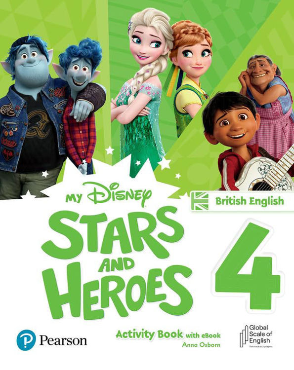 Imagen de MY DISNEY STARS AND HEROES 4 BRITISH / PUPILS'S BOOK + ACTIVITY BOOK / PEARSON