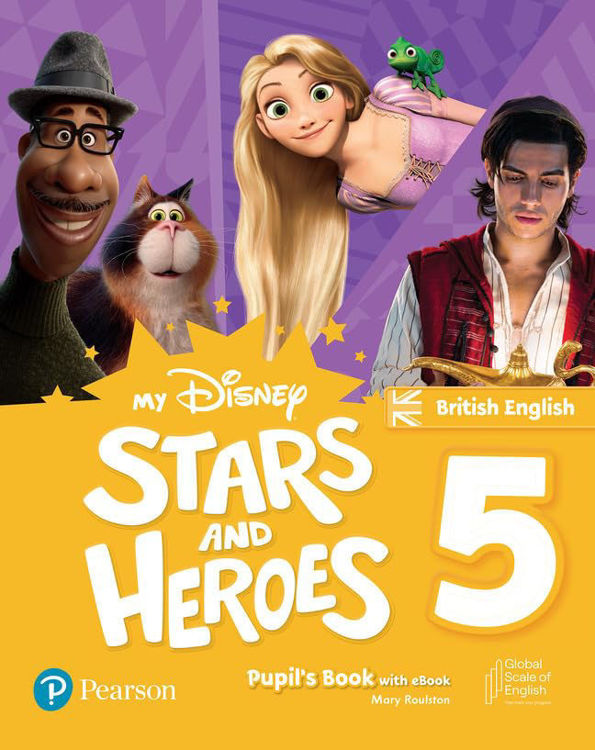 Imagen de MY DISNEY STARS AND HEROES 5 BRITISH / PUPILS'S BOOK + ACTIVITY BOOK / PEARSON