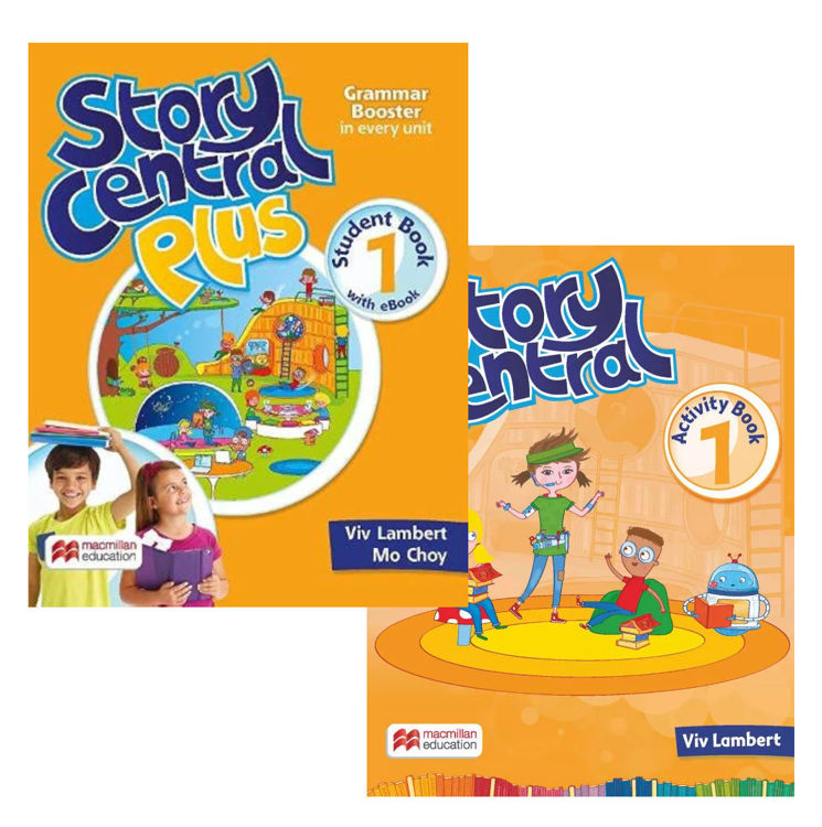 Imagen de STORY CENTRAL PLUS 1 / STUDENT'S BOOK + ACTIVITY BOOK / MACMILLAN