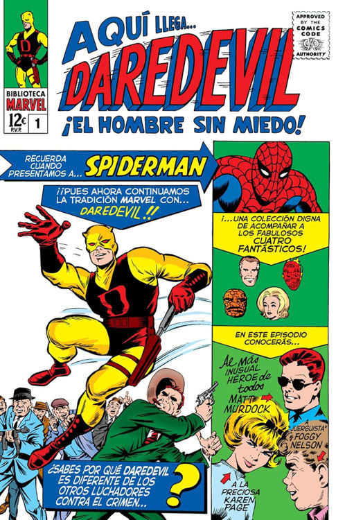 Imagen de BIBLIOTECA MARVEL: DAREDEVIL 01 - 1964 A 1965 / PANINI