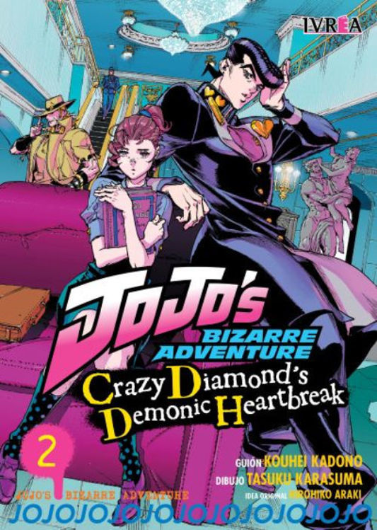 Imagen de JOJO’S BIZARRE ADVENTURE: CRAZY DIAMOND’S DEMONIC HEARTBREAK VOL 2 / IVREA