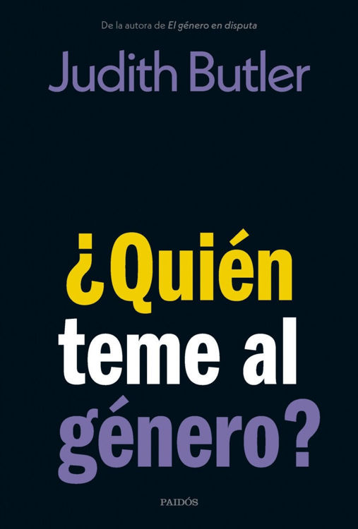 Imagen de ¿QUIEN TEME AL GENERO? / JUDITH BUTLER