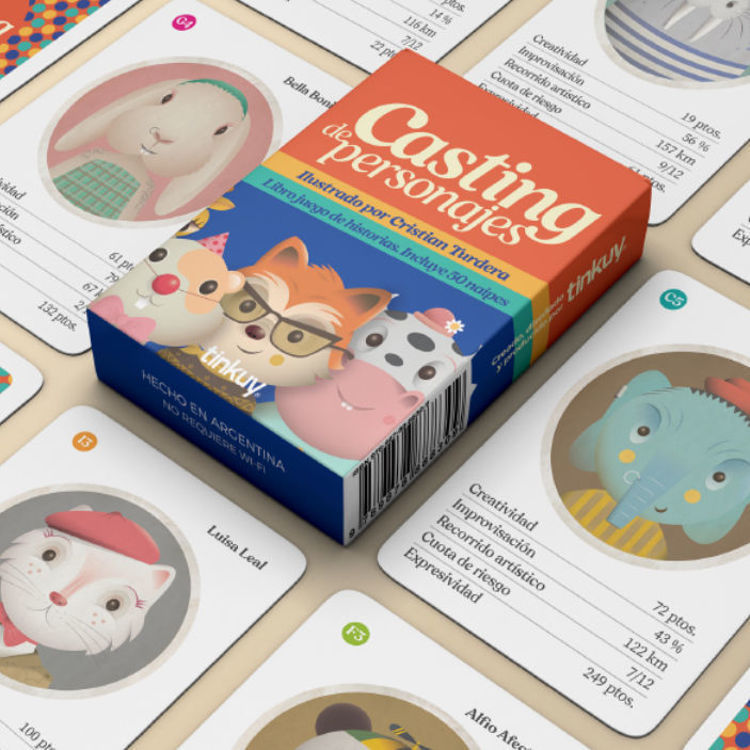 Imagen de CASTING DE PERSONAJES - JUEGO LITERARIO / TINKUY