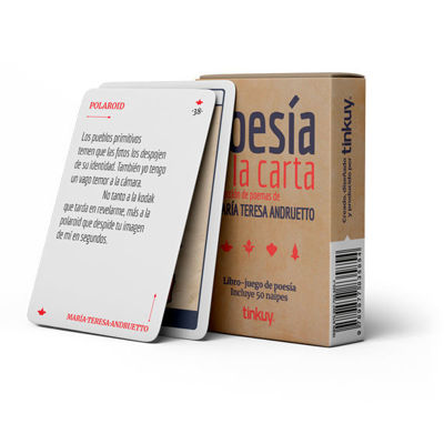 Imagen de POESÍA A LA CARTA DE MARÍA TERESA ANDRUETTO - JUEGO LITERARIO / TINKUY