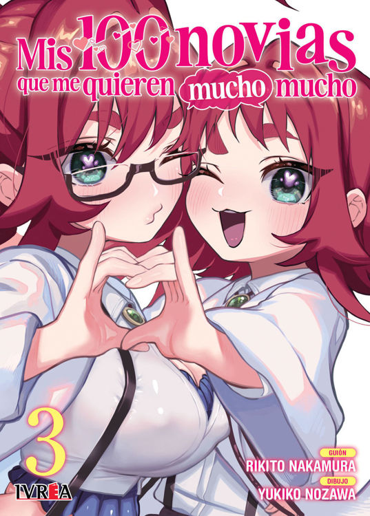 Imagen de Mis 100 novias que me quieren mucho mucho 3 - Rikito Nakamura / Ivrea