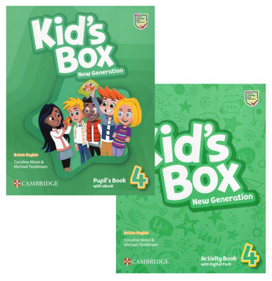 Imagen de KID'S BOX NEW GENERATION 4 / PUPIL BOOK + ACTIVITY BOOK / CAMBRIDGE