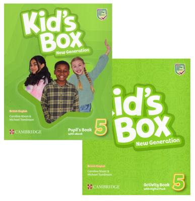Imagen de KID'S BOX NEW GENERATION 5 / PUPIL BOOK + ACTIVITY BOOK / CAMBRIDGE