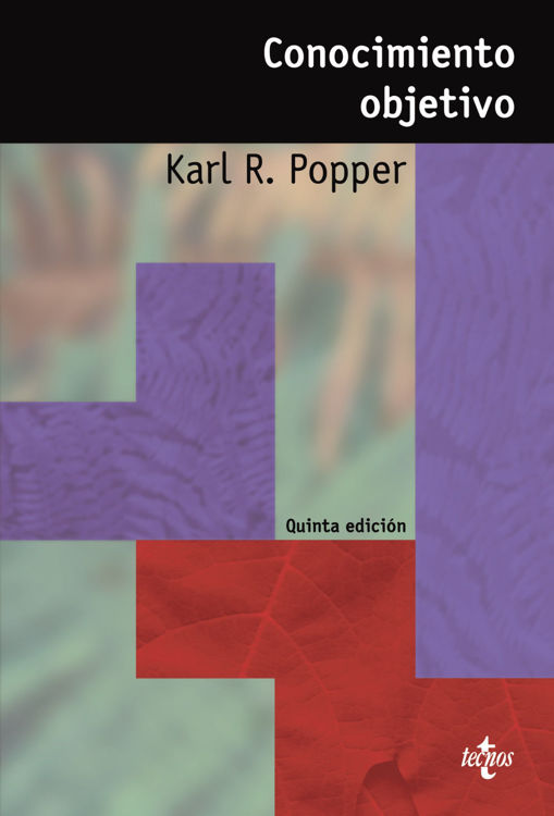 Imagen de CONOCIMIENTO OBJETIVO / KARL R. POPPER