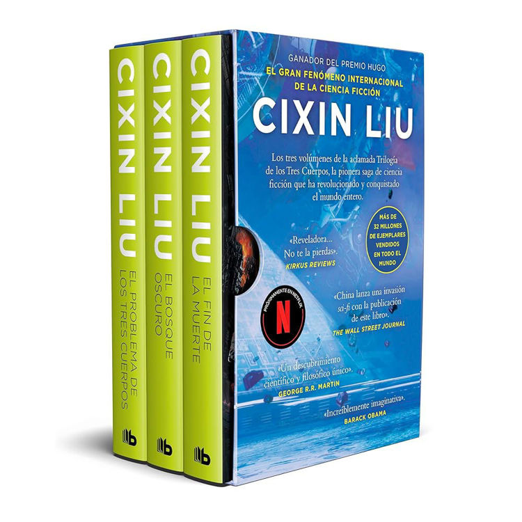 Imagen de ESTUCHE TRILOGÍA DE LOS TRES CUERPOS / CIXIN LIU