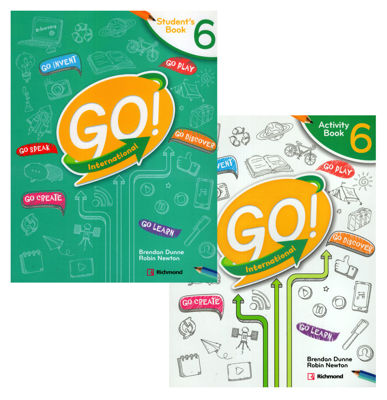 Imagen de GO! INTERNATIONAL 6 / STUDENT'S BOOK + ACTIVITY BOOK / RICHMOND