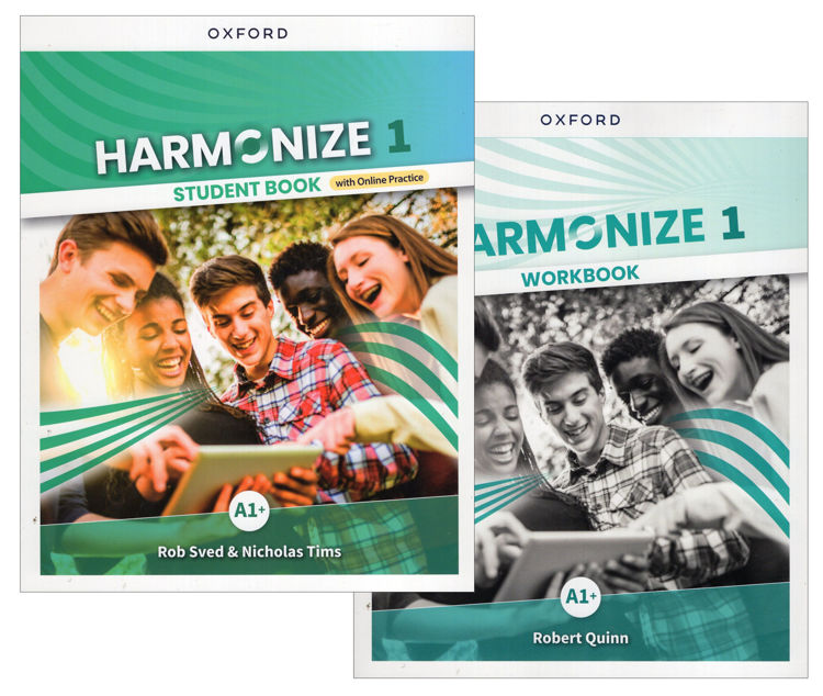 Imagen de HARMONIZE 1 / STUDENT'S BOOK + WORKBOOK A1+ / OXFORD