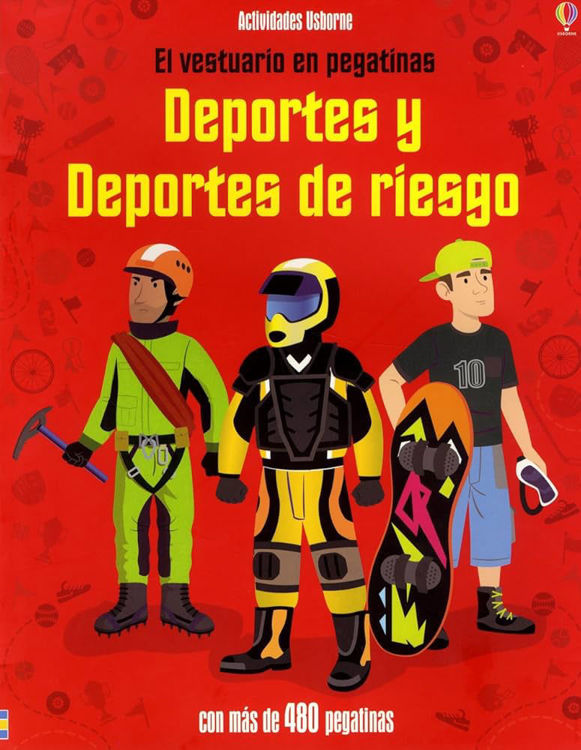 Imagen de EL VESTUARIO EN PEGATINAS: DEPORTES Y DEPORTES DE RIESGO / USBORNE