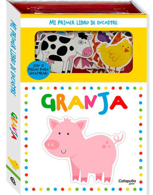 Imagen de MI PRIMER LIBRO DE ENCASTRE: GRANJA / CATAPULTA JUNIOR