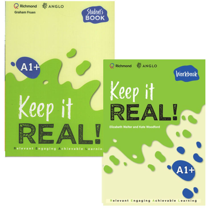 Imagen de KEEP IT REAL! A1 + ANGLO / STUDENT'S BOOK + WORKBOOK / RICHMOND