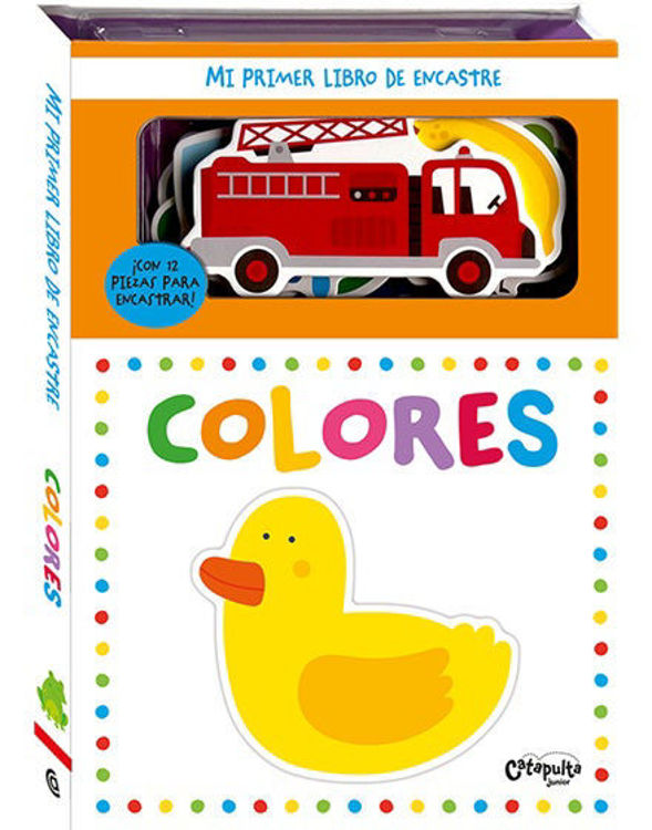 Imagen de MI PRIMER LIBRO DE ENCASTRE: COLORES/ CATAPULTA JUNIOR