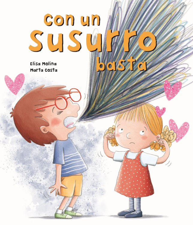 Imagen de CON UN SUSURRO BASTA / ELISA MOLINA