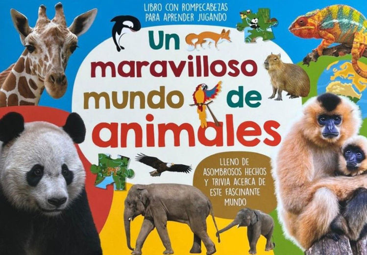 Imagen de UN MARAVILLOSO MUNDO DE ANIMALES / NOVELTY BOOK