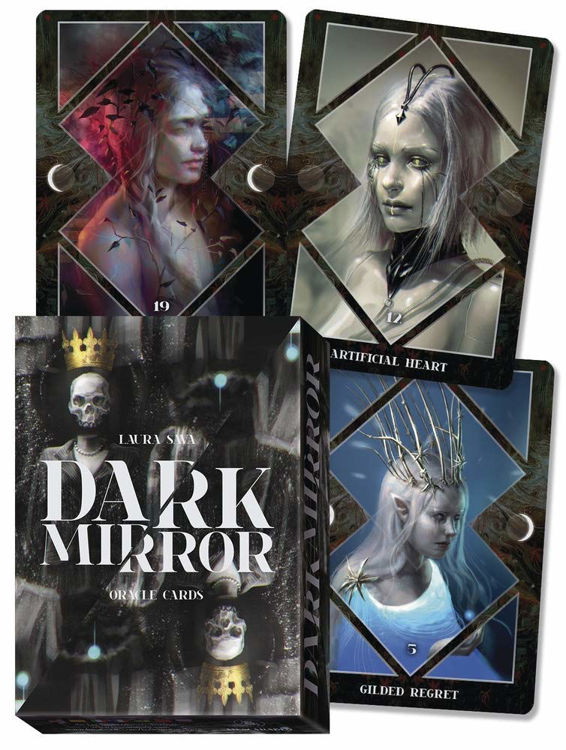 Imagen de DARK MIRROR ORACLE CARDS / LAURA SAVA