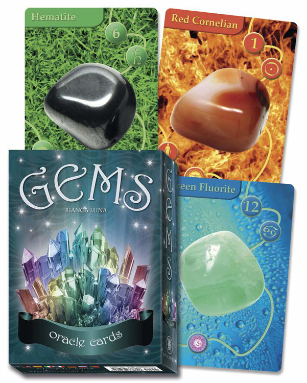 Imagen de GEMS ORACLE CARDS / BIANCA LUNA