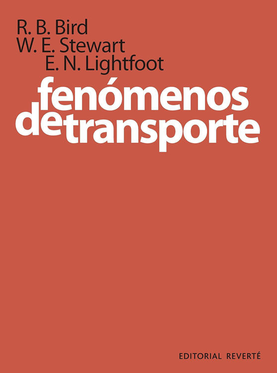Imagen de FENÓMENOS DE TRANSPORTE / R.B. BIRD