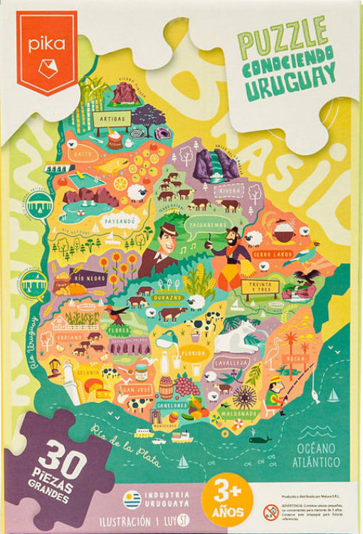 Imagen de CONOCIENDO A URUGUAY PUZZLE 30 PIEZAS / PIKA
