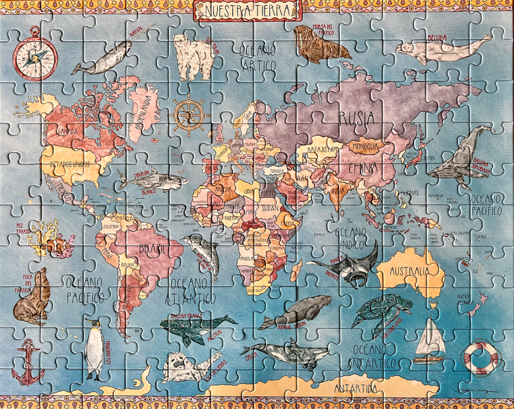 Imagen de NUESTRA TIERRA PUZZLE 120 PIEZAS / PIKA