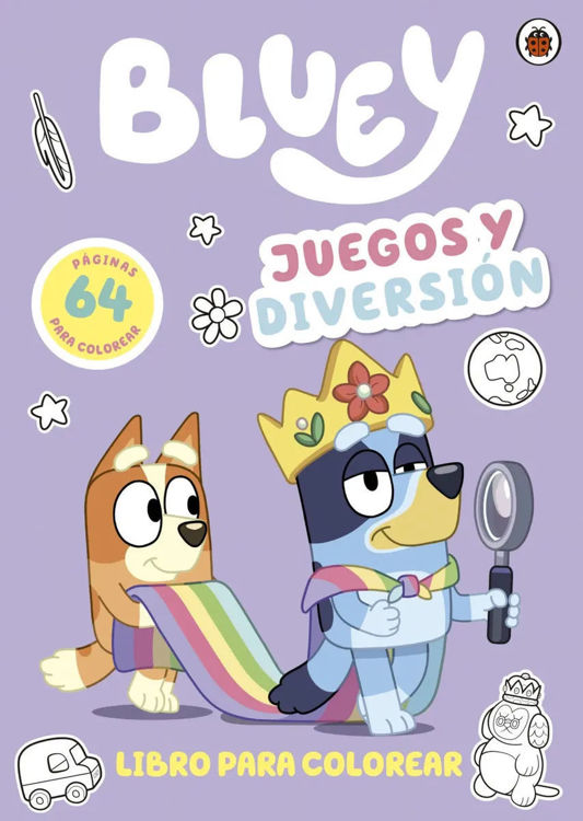 Imagen de Bluey Juegos Y Diversión - Libro Para Colorear