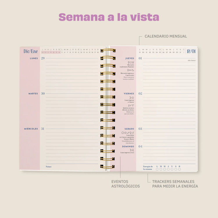 Imagen de AGENDA ASTROLÓGICA 2026: LA MAGA