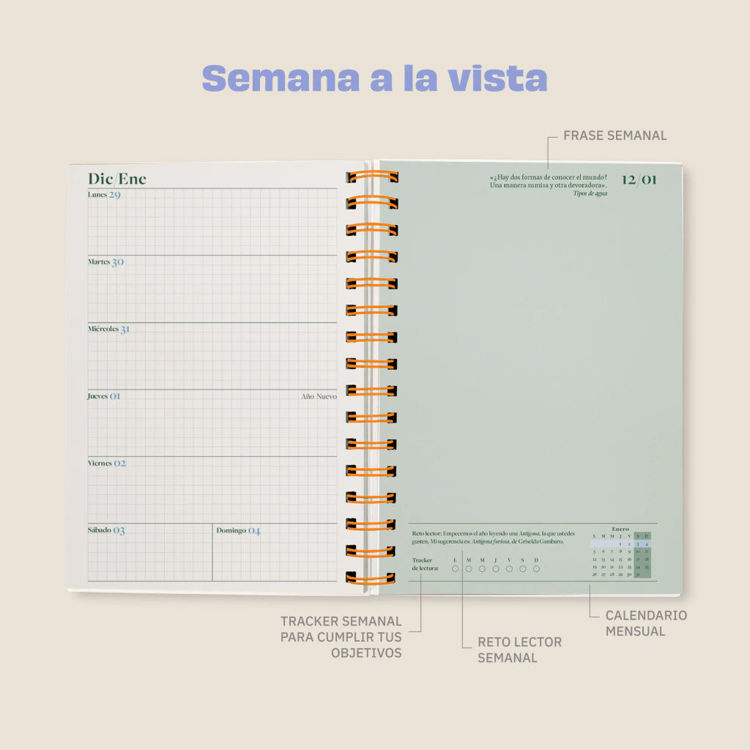Imagen de AGENDA LITERARIA LIVING DE PELOTA