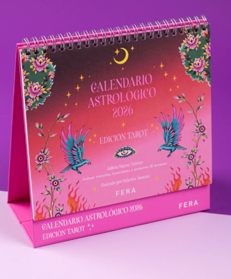 Imagen de CALENDARIO ASTROLÓGICO 2026 DE ESCRITORIO / JULIETA SUÁREZ VALENTE
