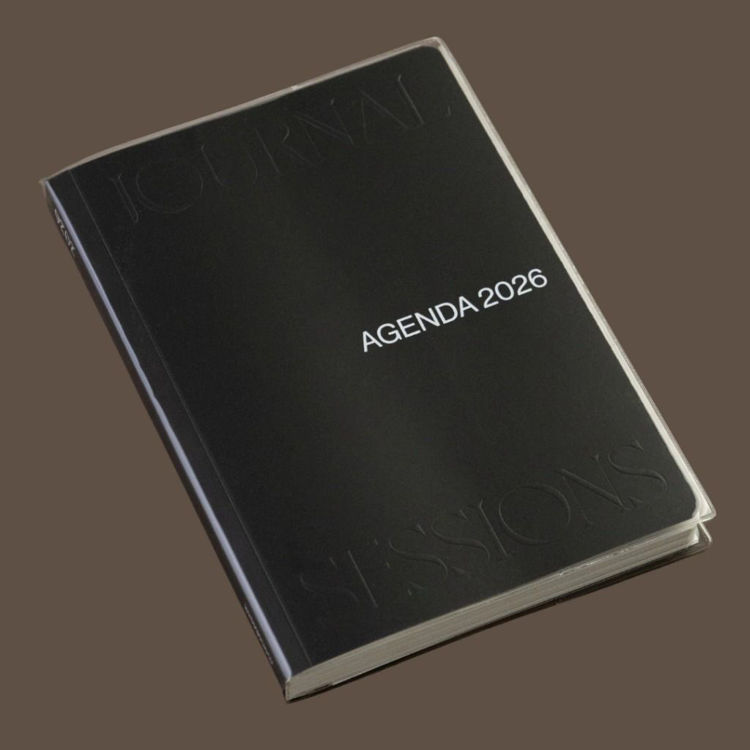 Imagen de AGENDA 2026 JOURNAL SESSIONS - BLACK (SEMANAL)